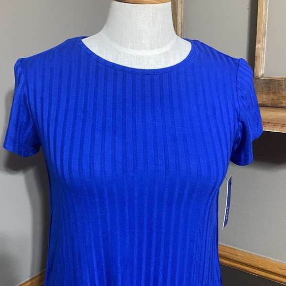 APT. 9 super soft blue flowy tunic top size S NWT - Picture 4 of 7